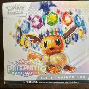 Prismatic Evolutions Elite Trainer Box - Multicolor